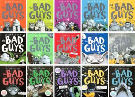 how many bad guys books are there and why do they fascinate us?