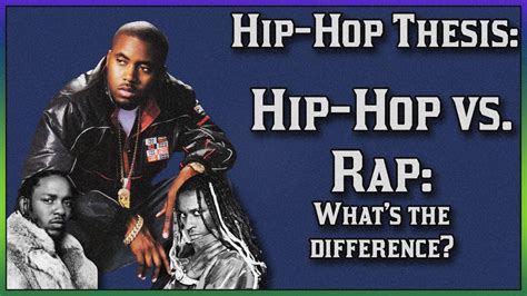 is rap and hip hop the same