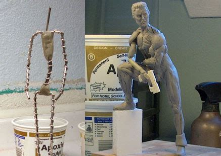 what is an armature in art and how does it influence the composition of a sculpture?