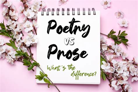 what makes poetry different than prose? and does the rhythm of poetry truly matter?